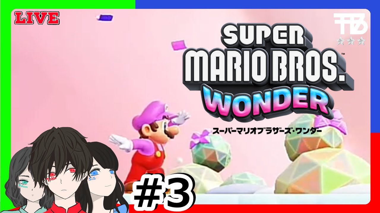 3【たくブラ】スーパーマリオブラザーズワンダー【横スクロール