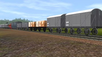 My colecction of some UK freight cars i have on trainz