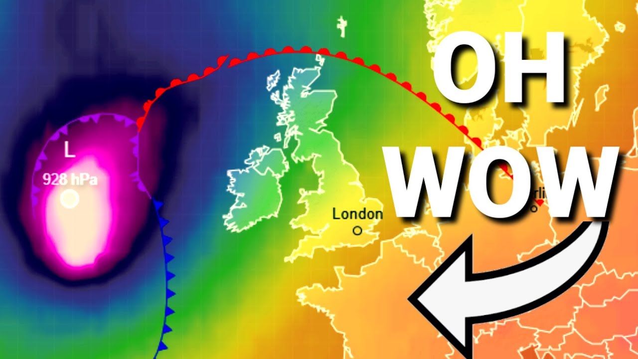 ⚠️ Предупреждение в Великобритании: шторм Бенджамин принесет в Великобританию проливной дождь, си...