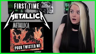 FIRST TIME listening to Metallica - "Poor Twisted Me" REACTION