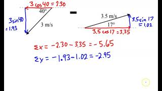 M1L3 Adding Vectors Numerical  3 Worked Out