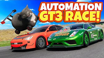 We Built the WEIRDEST GT3 Cars in Automation & Raced Them in BeamNG Drive Mods!