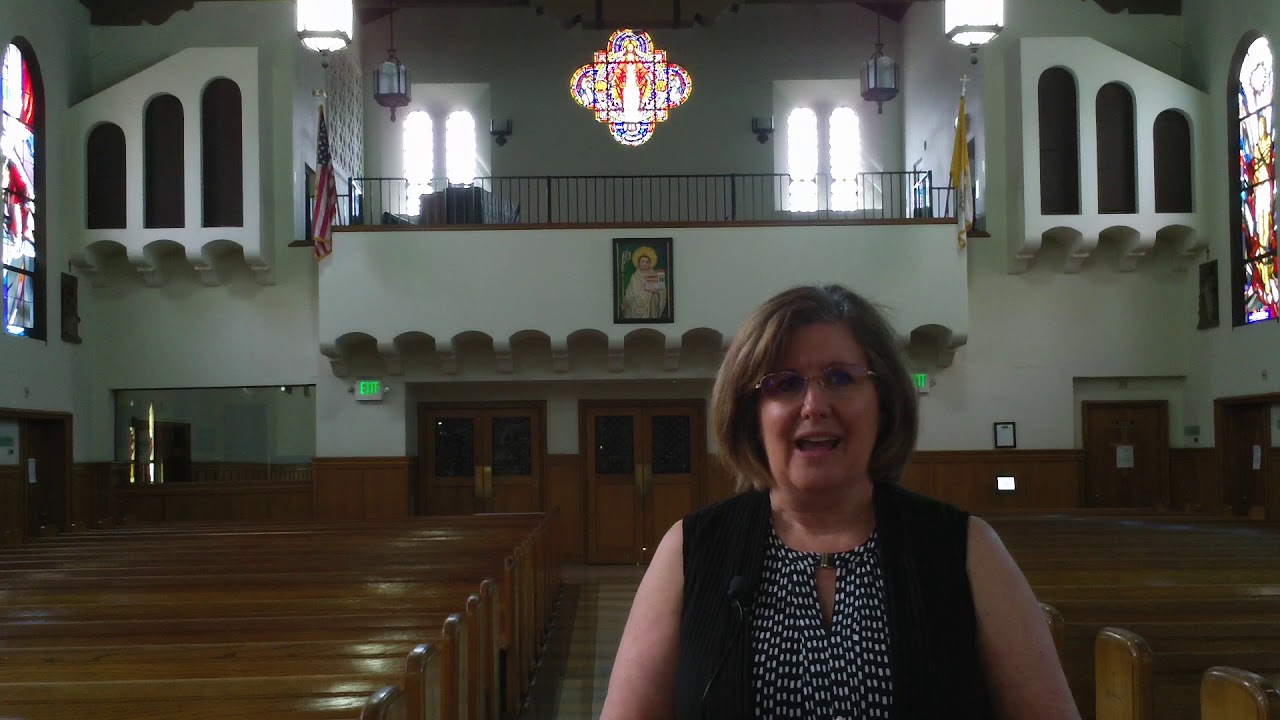 3 28 20 Mary Costa, Liturgy Director St. Bernard's Catholic Church