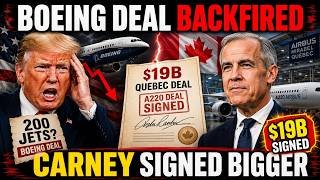 Trump's Boeing Deal BACKFIRED — Carney Just Signed a BIGGER One in Quebec