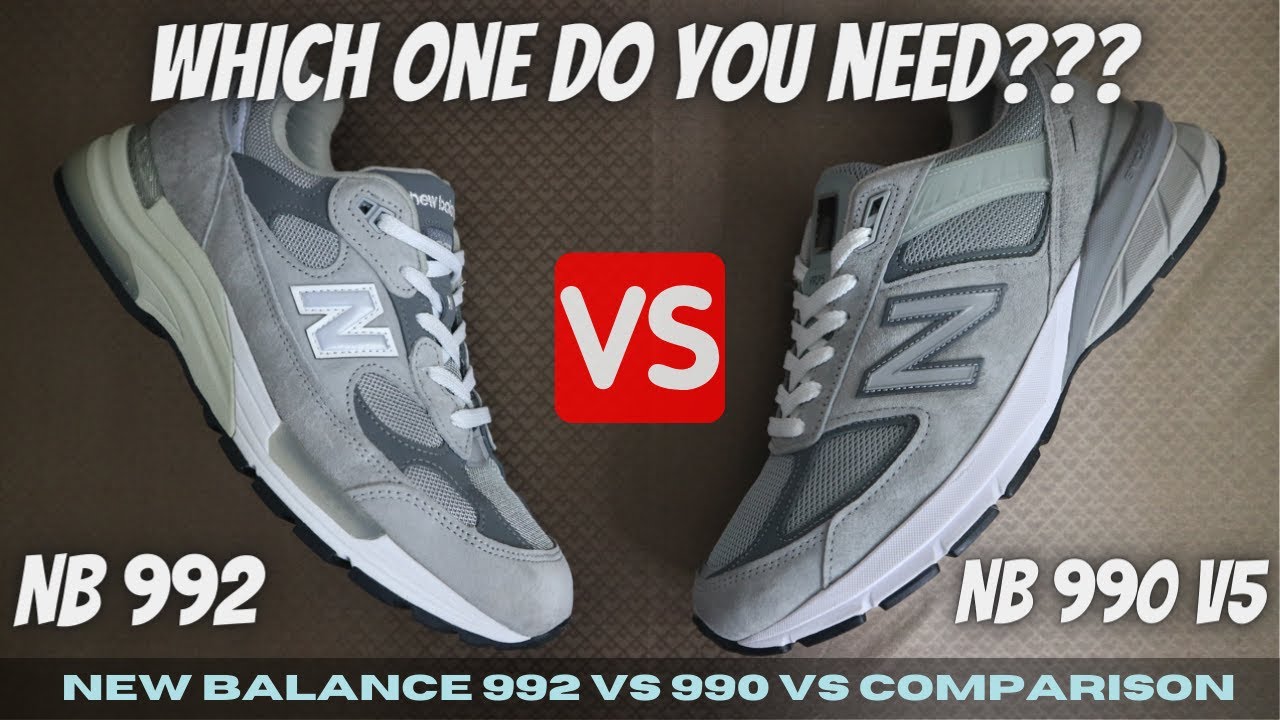 New Balance 990v5 vs. 992 vs. 993 - Which one is better for you