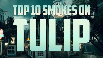 CS:GO - Top 10 Smokes On Tulip | Operation Wildfire