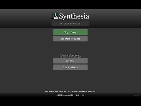 Aoi Aoi Kono Hoshi ni Synthesia