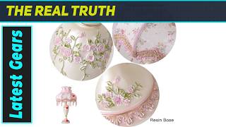 `Amazing Lovely Table Lamp: Antique Flower Bedside Glow!