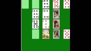 Gard game Solitaire "Napoleon" with the 52 cards pack  by Francois Flameng screenshot 4