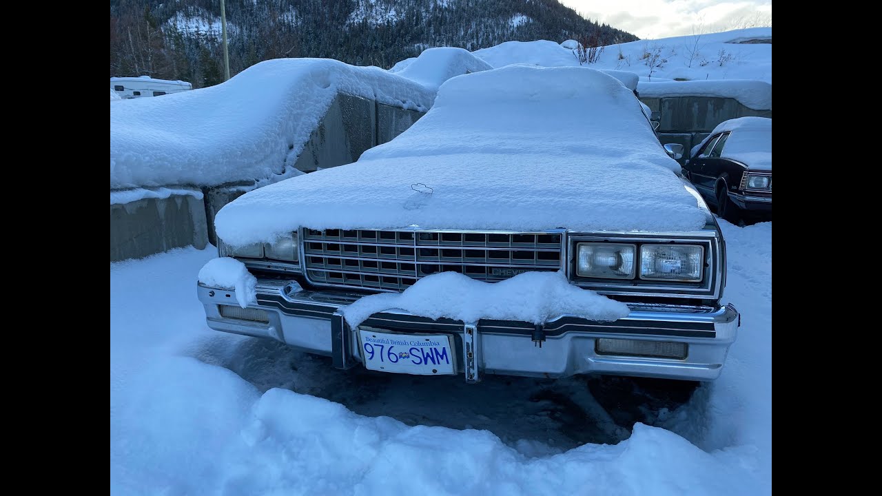1980 BEL AIR WAGON COLD START AND THRASHING YouTube
