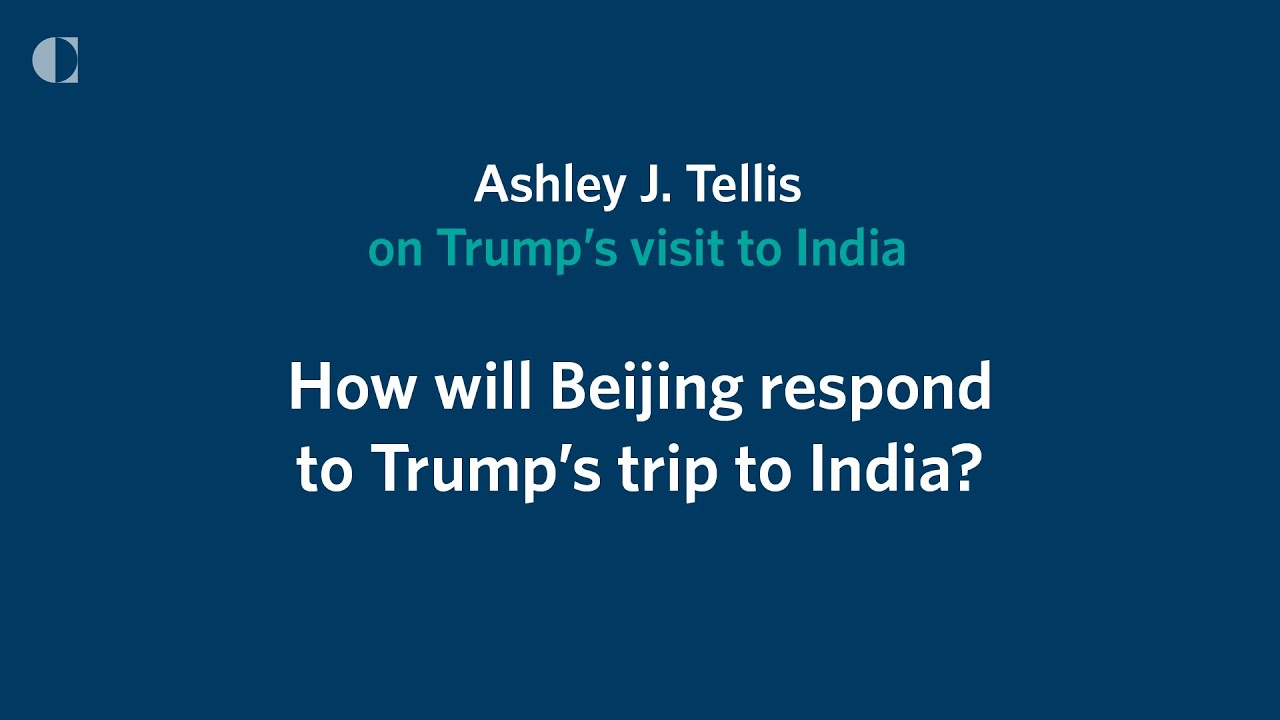 Namaste Trump: How Will China Respond?