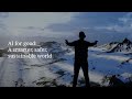 AI for good: A smarter, safer, sustainable world