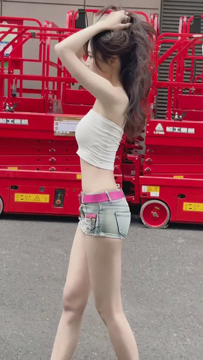 Sexy Asian Girls Wearing Super Mini Skirt II