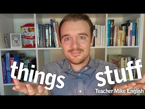 How to use STUFF and THINGS in English (With examples!)