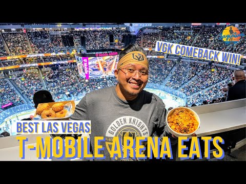 LOCAL FOOD TO TRY at T-MOBILE ARENA During a GOLDEN KNIGHTS Game LAS VEGAS Food Guide