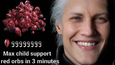 DMC5 best red orb farm 99,999,999 red orbs in 3 minutes! Most efficient method!