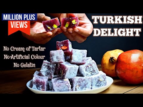 The Best Authentic Turkish Delight Recipe You39ll Ever Try  Lokum Recipe Step-By-Step Tutorial