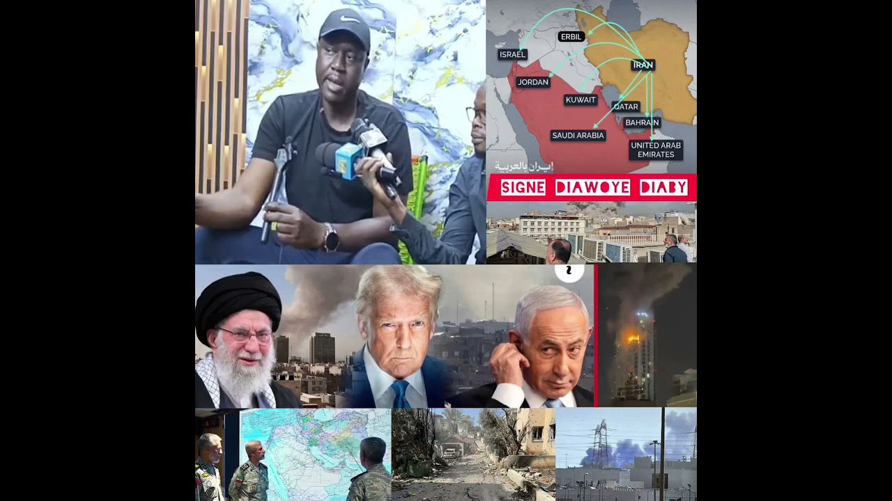 📍 ISRAËL – IRAN : Riposte explosive ! L’Iran attaque plusieurs bases US au Qatar, Émirats 🔥🌍