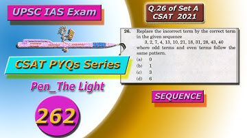 Replace the incorrect term by the correct term | CSAT PYQs Series | Pen_TheLight