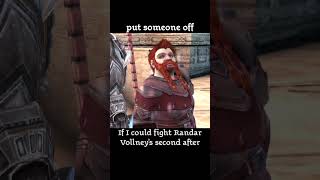 put someone off — Dragon age : Origins dialogue scene
