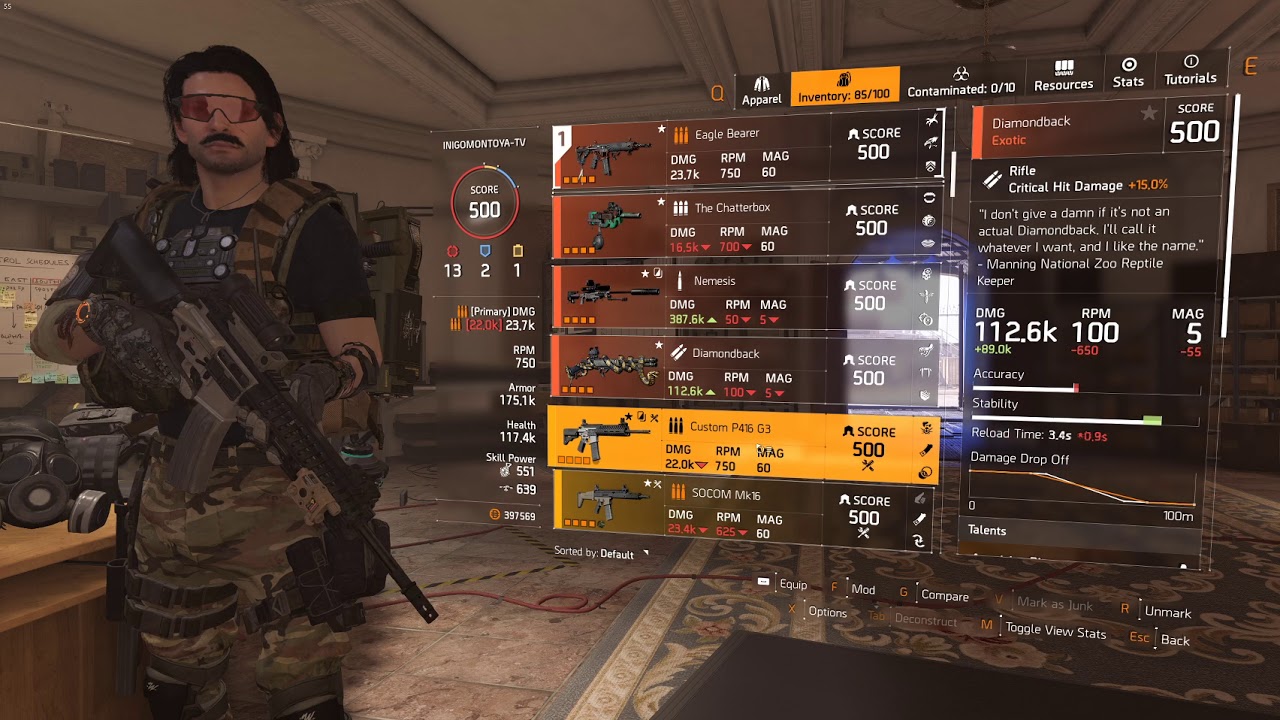 DIVISION 2 - NEW CHANGE - UNDOCUMENTED CRIT RANGE - TU6 - YouTube