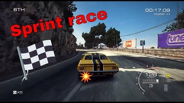 GRID Autosport | Sprint Race | Gameplay | Without Sim-racing Setup | Gameplay on Laptop |