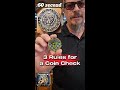 3 rules of a coin check 🪙 break one and you're buying the round — Challenge Coin Check