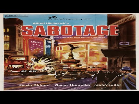 Sabotage 1936 Alfred Hitchcock Crime Thriller Classic still