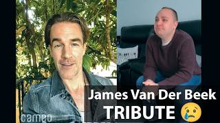 Tribute to James Van Der Beek - Birthday Surprise #ripjamesvanderbeek #cameo #dawsonscreek