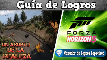 FORZA HORIZON 5 Logro "Un asunto de la realeza"