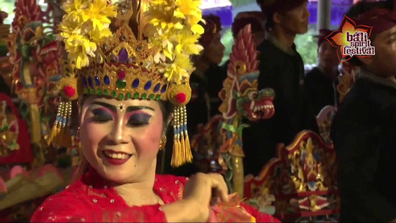 world music festival Giri Swara - Jegog Negara Traditional Balinese Dance at BaliSpirit Festival