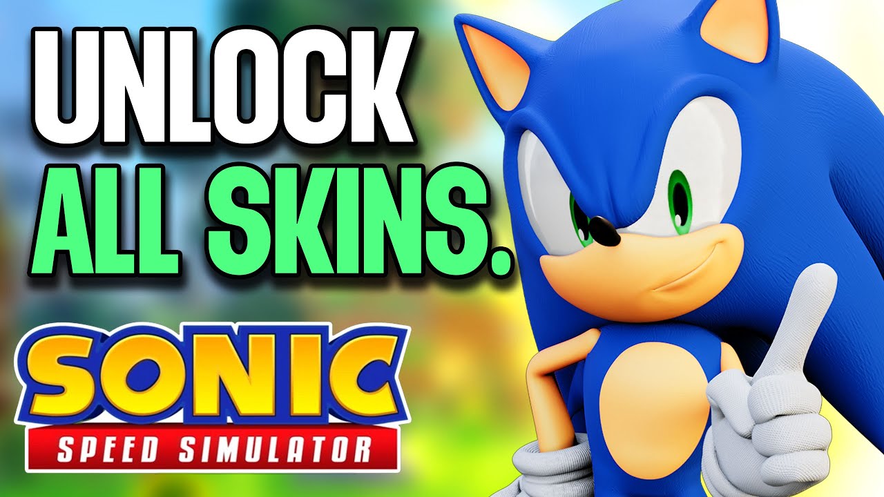 I FOUND A WAY to Unlock ALL Characters in Sonic Speed Simulator…