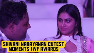 Shivani Narayanan Cutest Moments Awards Vj Naveen Roshan Itc Chola Chennai