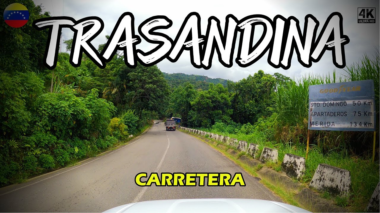 Ruta montañosa: de BARINITAS a SANTO DOMINGO, MÉRIDA. | DRIVING TOUR | VENEZUELA 🇻🇪 | 4K.