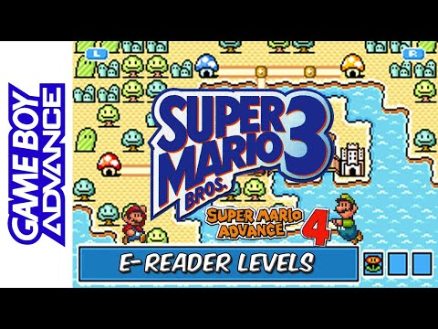 [Longplay] GBA - Super Mario Advance 4: Super Mario Bros 3: E-Reader Levels [100%] (4K, 60FPS)