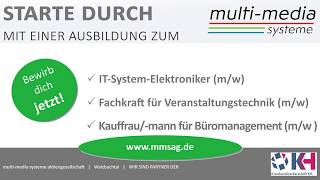 Ausbildungsplätze bei der multi-media systeme AG
