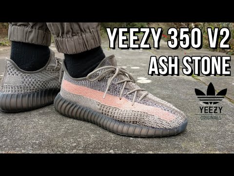 ADIDAS YEEZY 350 V2 ASH STONE REVIEW - On feet, comfort, weight ...