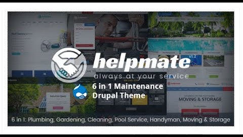 Helpmate - 6 in 1 Maintenance Drupal Theme by ArrowHiTech | ThemeForest Download