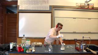 Worcester Academy Chemistry Class Egg-splosion!