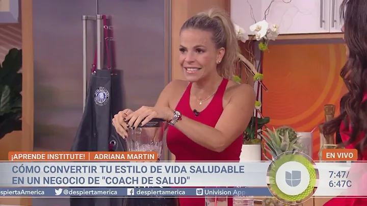 Adriana Martin en Despierta Amrica | Aprende Insti...
