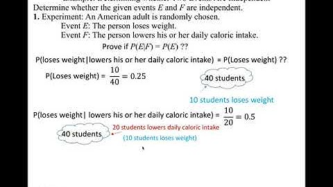 M137 Section 5.3 Conditional Probability and the Multiplication Rule for Independent Events