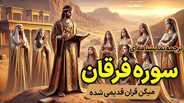 ترجمه نمایشنامه‌ای سوره فرقان