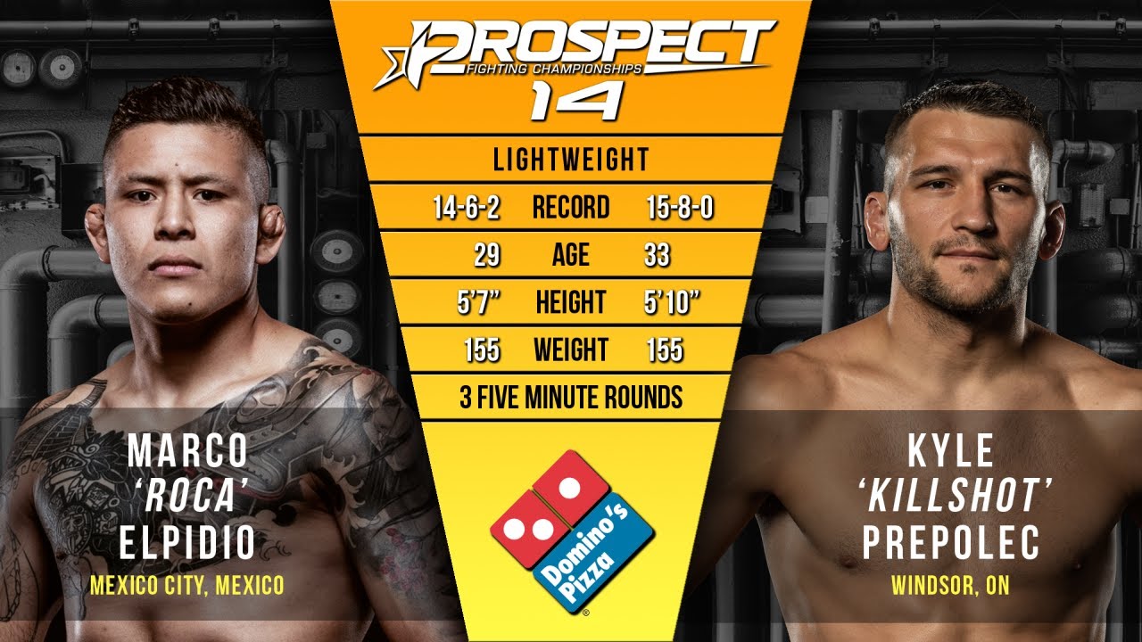 PFC14: Kyle Prepolec vs Marco Elpidio