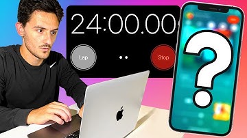 I Built an App From Scratch in 24 Hours!