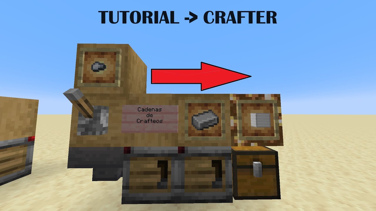 Crafter Java TODO sobre el CRAFTER, el NUEVO BLOQUE DE JAVA 1.21 - YouTube