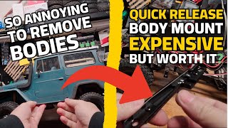 RC4WD Gelande II Cruiser Upgrades – Quick Release Body Mount Worth It