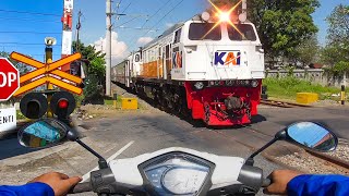 MOTORIDE Blusukan Menyusuri Jalan Dari Karang Anyar Mencari Perlintasan Kereta Api JPL 112 Surakarta