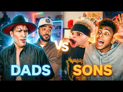 Try Not to Laugh! EDDIE MORA VS MARK ADAMS Dad VS Son Funny Shorts! P1