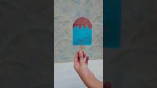 Cute ice cream craft #vairal #diy #craft 🍦🍨