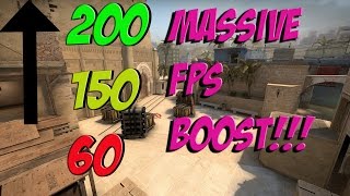 BEST CS:GO FPS BOOST GUIDE! (UP TO 100FPS BOOST!)